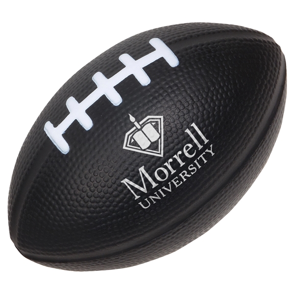Dark Black color option for Medium Football Stress Reliever