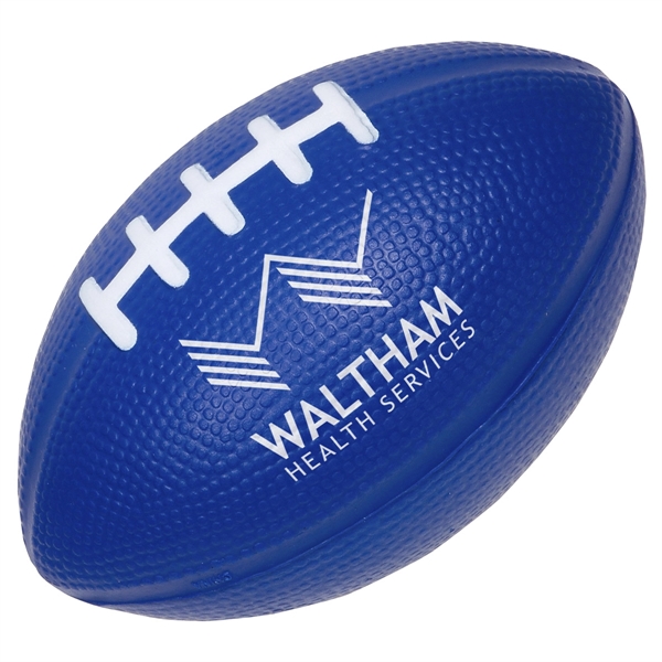 Medium Blue color option for Medium Football Stress Reliever
