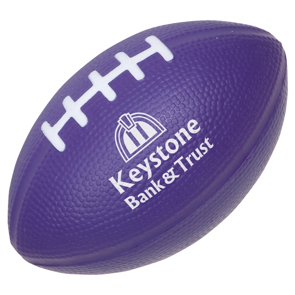 Medium Purple color option for Medium Football Stress Reliever