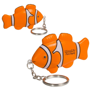 Photo of Clown Fish Stress Reliever Key Chain