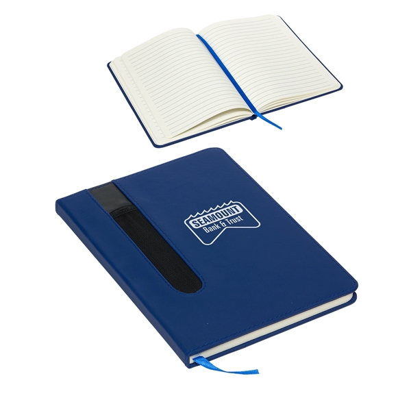 Dark Blue color option for Soft Cover Journal W/ Elastic Pen Holder