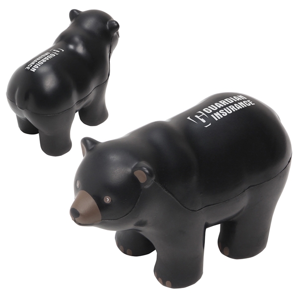 Medium Black color option for Bear Stress Reliever