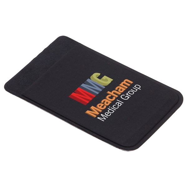 Dark Black color option for Expandable Lycra Phone Wallet