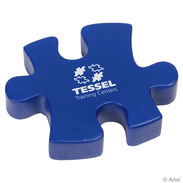 Medium Blue color option for Connecting Puzzle Piece Stress Reliever