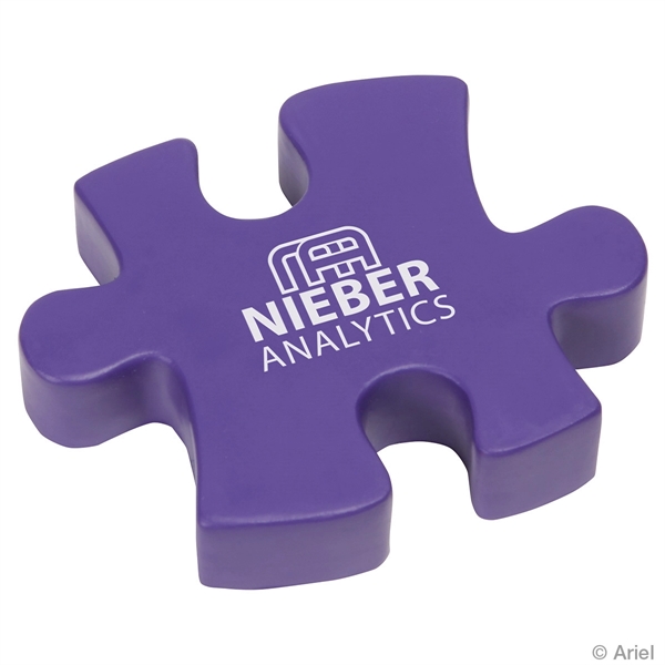 Medium Purple color option for Connecting Puzzle Piece Stress Reliever