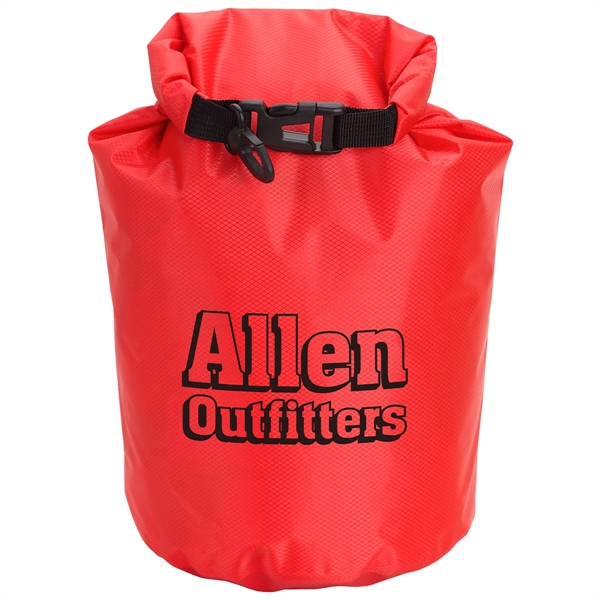 Medium Red color option for 5 Liter Waterproof Gear Bag