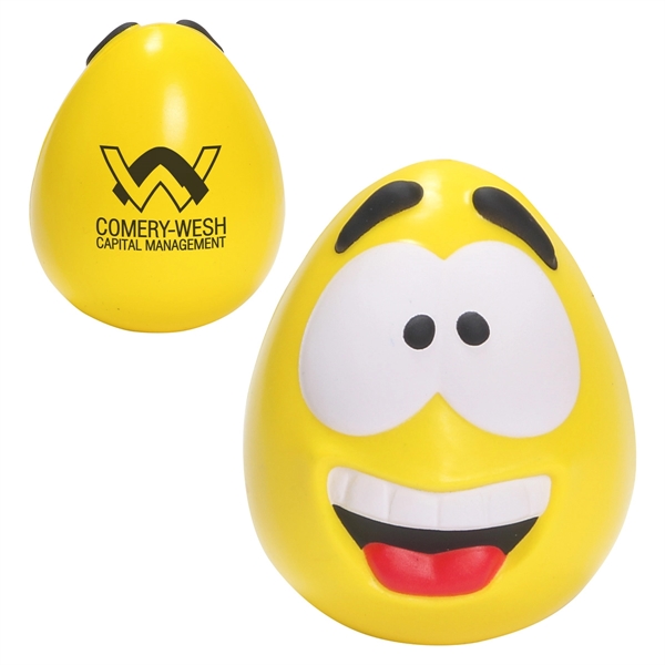 Medium Yellow color option for Happy Face Slo Release Serenity Squishy™