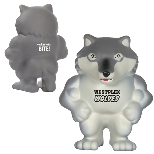 Photo of Wolf Mascot Stress Reliever