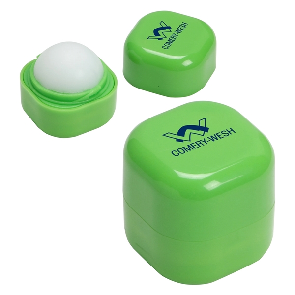 Bright Green color option for Chap Cube Vanilla Lip Balm