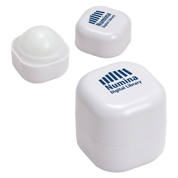 Bright White color option for Chap Cube Vanilla Lip Balm
