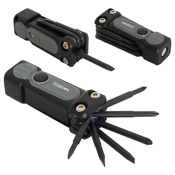 Black/Gray color option for Best Buddy Tools® Bright Idea Utility Light W/ Screwdriver