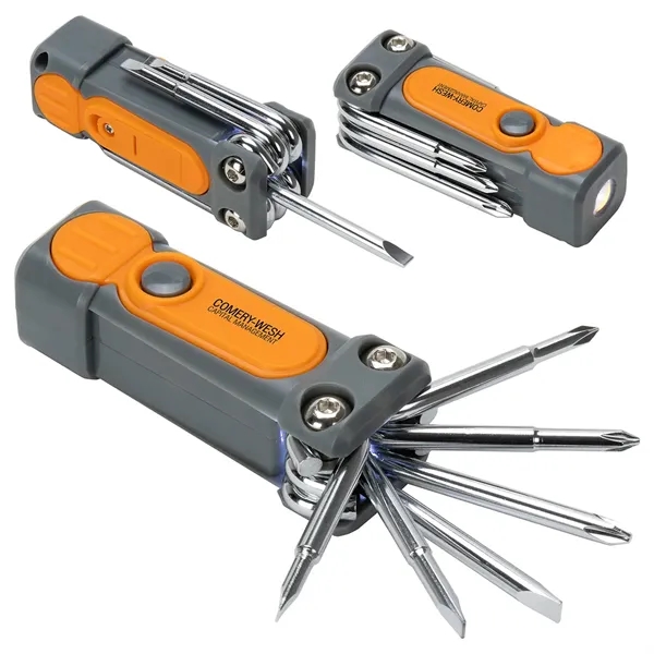 Medium Orange color option for Best Buddy Tools® Bright Idea Utility Light W/ Screwdriver