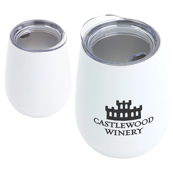 Bright White color option for Cabernet 10 Oz Vacuum Insulated Stainless Steel Wine Goblet
