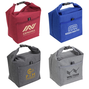 Photo of Bellevue Heathered Polyester Insulated Lunch Tote