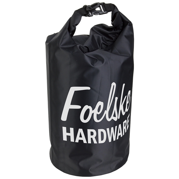 Dark Black color option for 10 Liter Waterproof Gear Bag