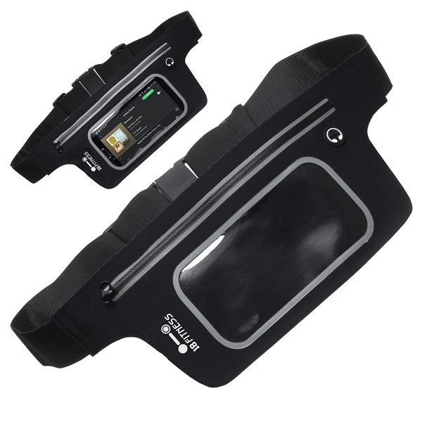 Dark Black color option for On The Move Touch Thru Activity Waist Pack