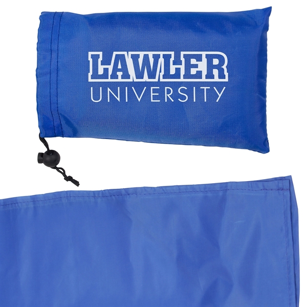 Medium Blue color option for Rendezvous Foldable Picnic Blanket