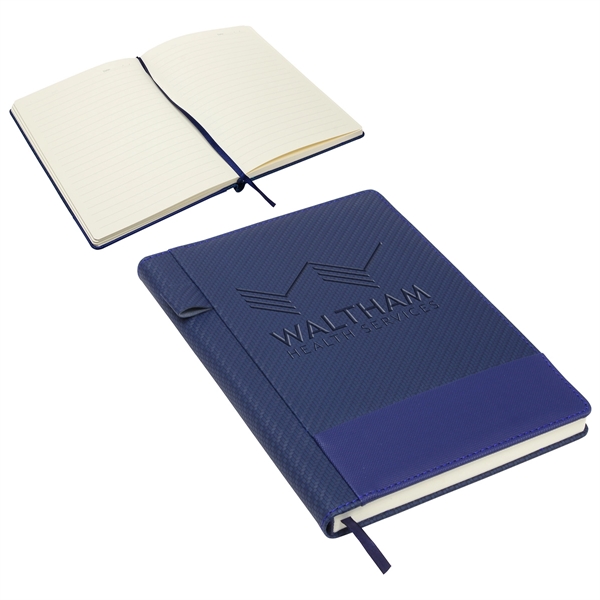 Dark Navy Blue color option for Symposium Textured Journal