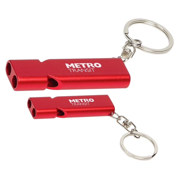 Metallic Red color option for Quick Alert Safety Whistle