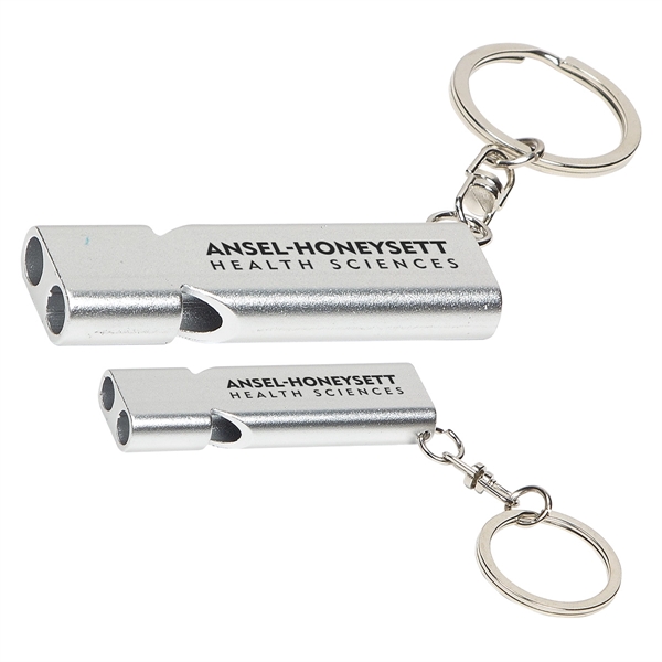 Metallic Silver color option for Quick Alert Safety Whistle