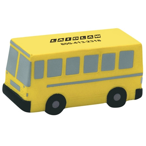 Photo of Flat Front School Bus Stress Reliever