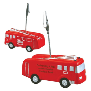 Photo of Fire Truck Stress Reliever Memo Holder