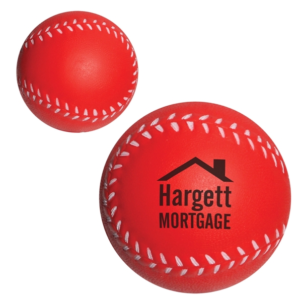 Medium Red color option for Baseball Slo Release Serenity Squishy™