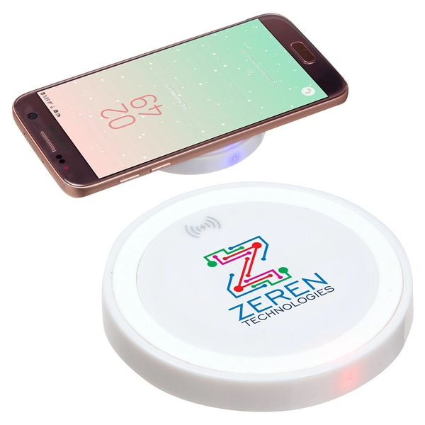 Medium White color option for Power Disc 5 W Wireless Charger