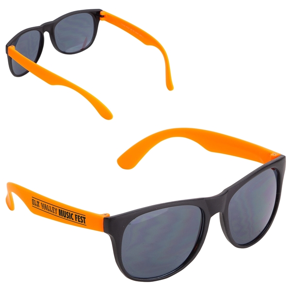 Bright Orange color option for Naples Sunglasses