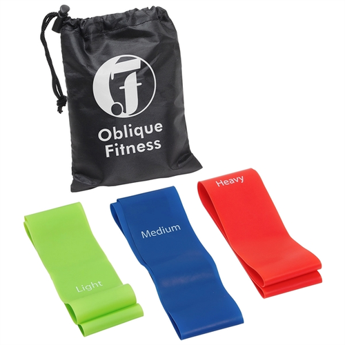 Photo of Power Grip 3 Piece Fitness Band Set