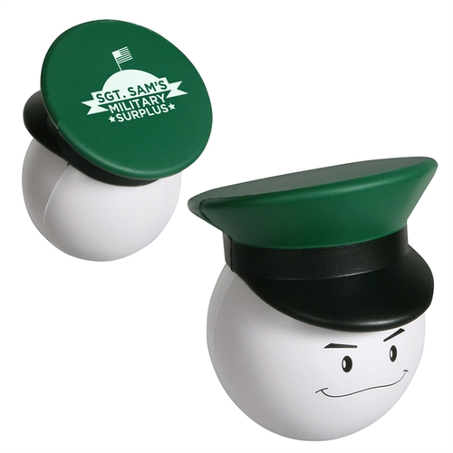 Photo of Army Officer Mad Cap Stress Reliever