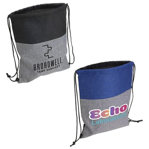 Photo of Quill Non Woven/Nylon Drawstring Backpack