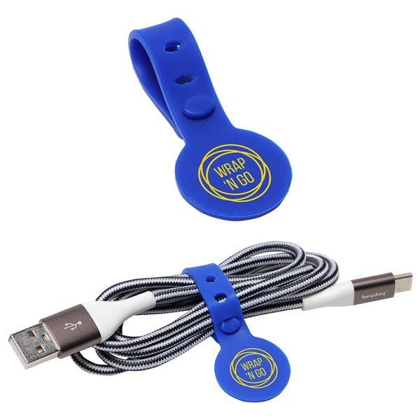 Medium Blue color option for Wrap N Go Cable Organizer