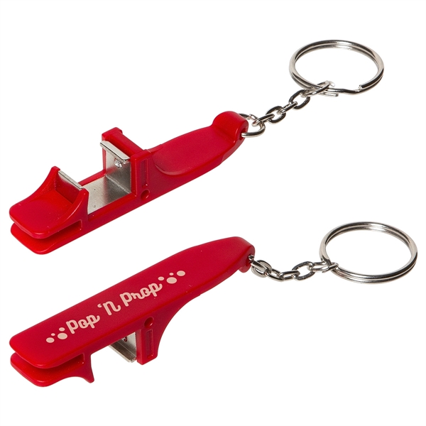 Medium Red color option for Bottle Opener With Phone Stand