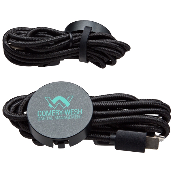 Medium Black color option for Triplex 3 In 1 Light Up Charging Cable