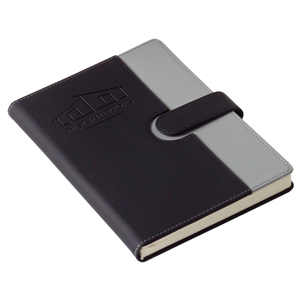 Medium Gray color option for Chic Journal With Magnetic Closure