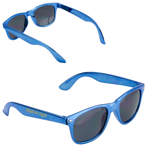 Metallic Blue color option for Surfside Metallic Sunglasses