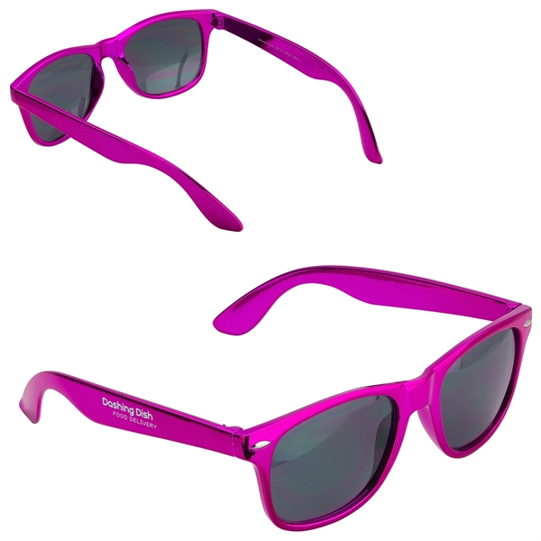 Metallic Pink color option for Surfside Metallic Sunglasses