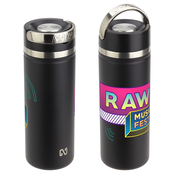 Medium Black color option for Nayad® Roamer 18 Oz Stainless Double Wall Bottle