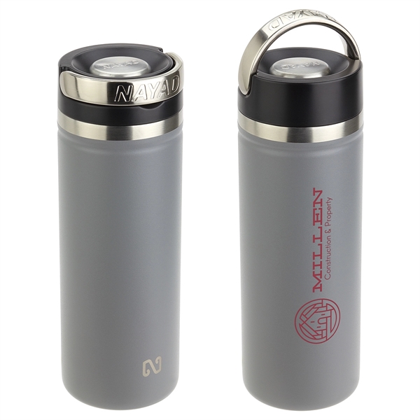 Medium Gray color option for Nayad® Roamer 18 Oz Stainless Double Wall Bottle