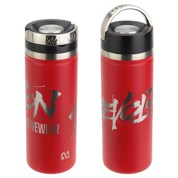 Medium Red color option for Nayad® Roamer 18 Oz Stainless Double Wall Bottle
