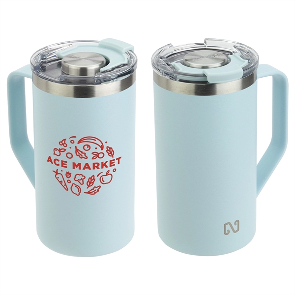 Light Blue color option for Nayad® Metro 20 Oz Stainless Double Wall Mug