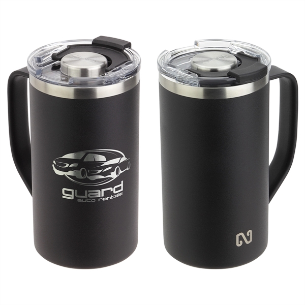 Medium Black color option for Nayad® Metro 20 Oz Stainless Double Wall Mug