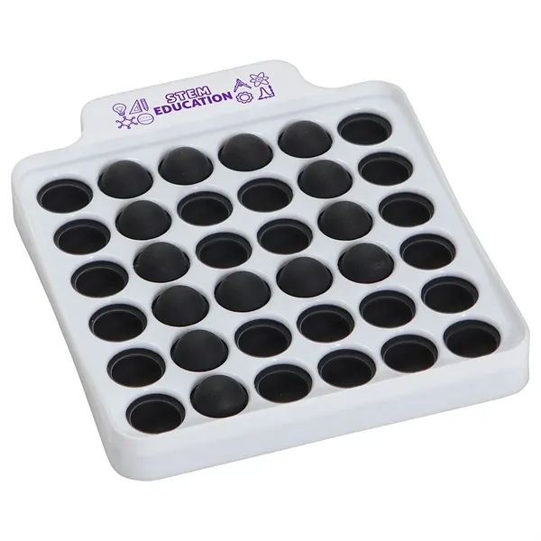 Medium Black color option for Push Pop Square Bubble Game