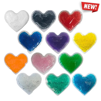 Gel Beads Hot/Cold Pack Hearts