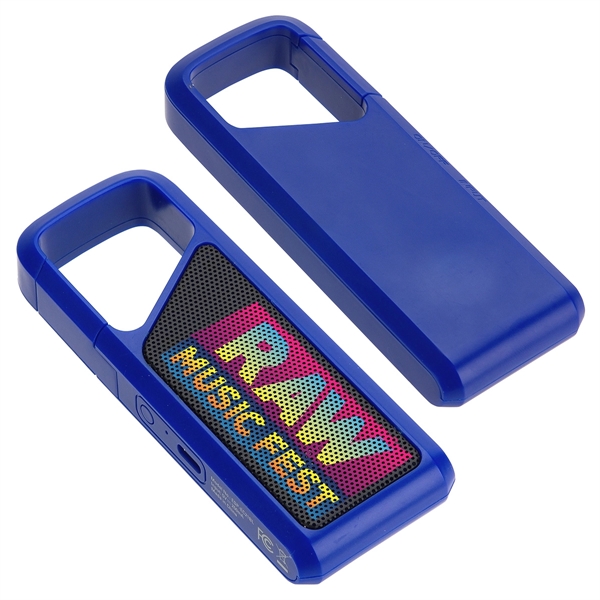 Medium Blue color option for Ensemble Clip On Wireless Speaker