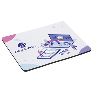 Photo of Accent Dye Sublimated Mouse Pad With Antimicrobial Additive