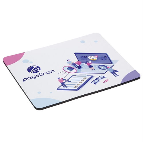 Photo of Accent Dye Sublimated Mouse Pad With Antimicrobial Additive