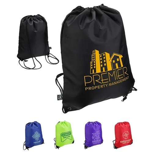 Main photo of Grab N Go Rpet Budget Drawstring Backpack