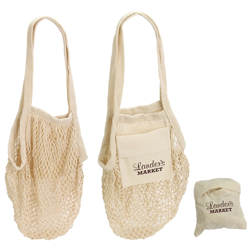 Photo of Sonnet Collapsible Cotton Mesh Tote